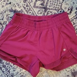Athleta running shorts